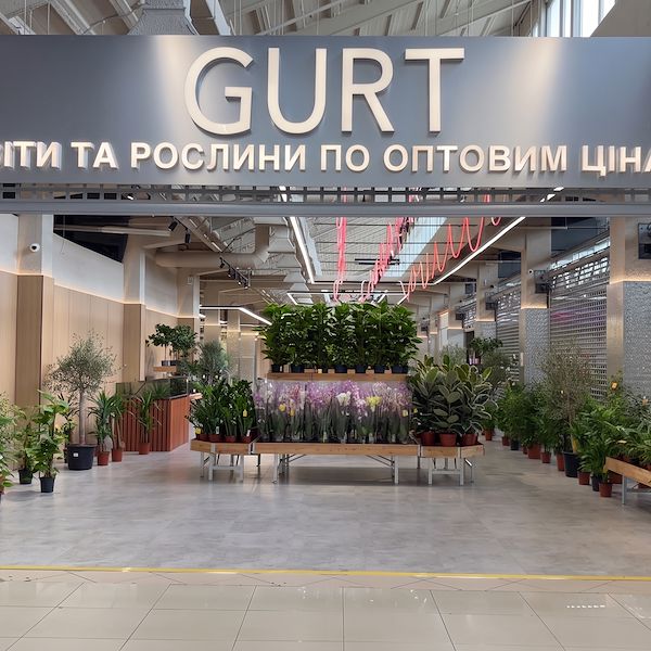 Gurt Flora chooses Orlandelli furniture for its impressive store in Kyiv