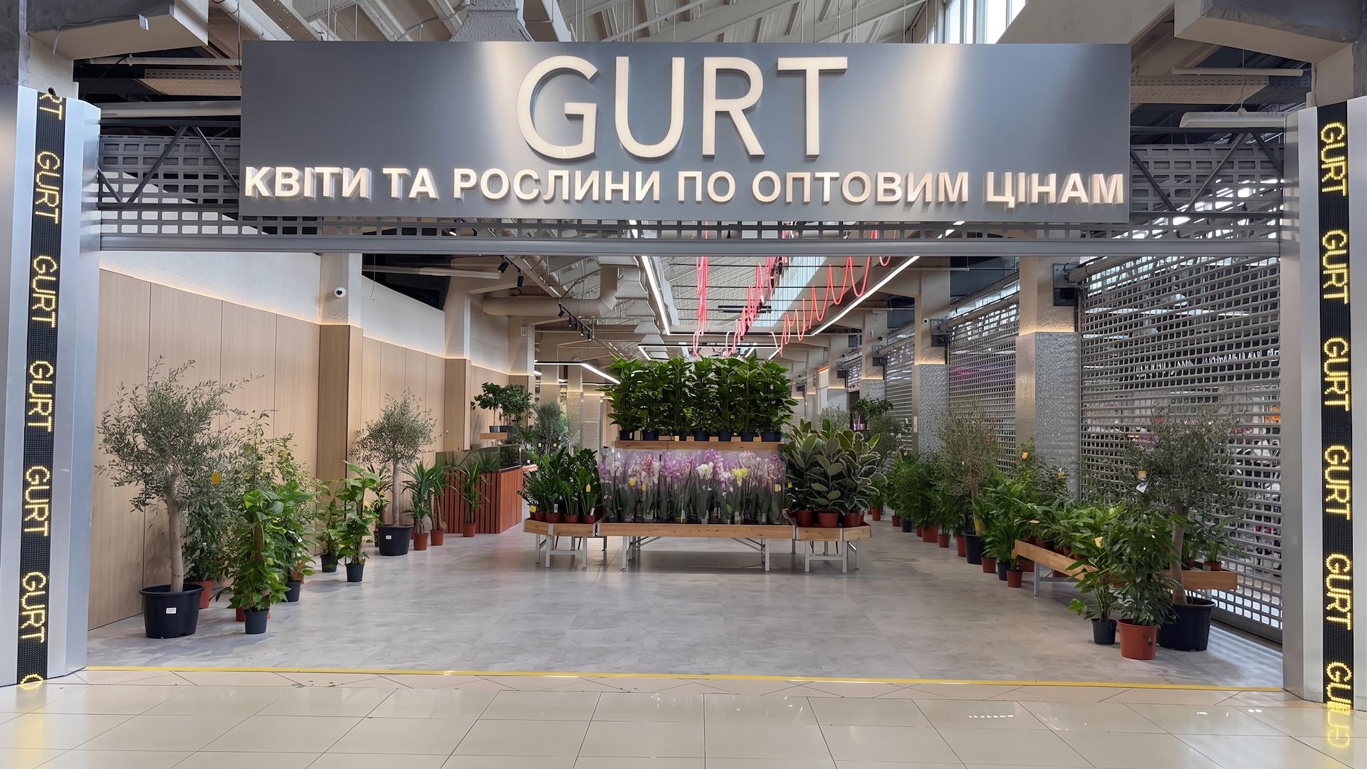 Gurt Flora choisit le mobilier Orlandelli pour son imposant magasin de Kyiv