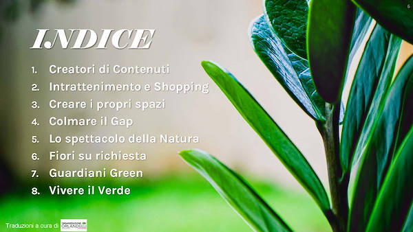 Garden Trends Report - 1° parte