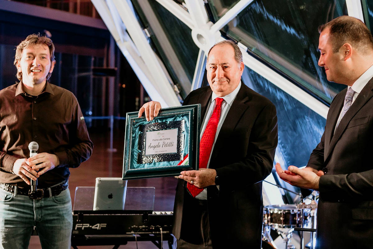 Angelo Petitti at MyPlant & Garden. "Career Award"