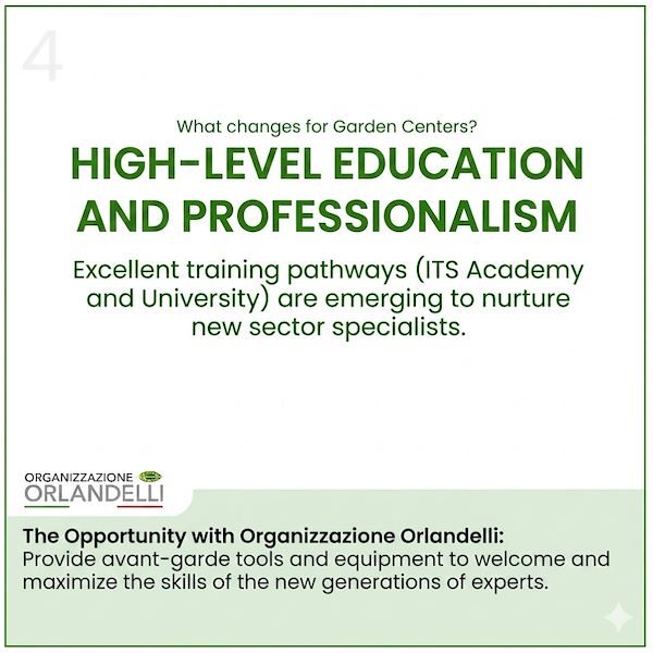 The establishment of high-level training programs brings new life and high expertise to the sector.