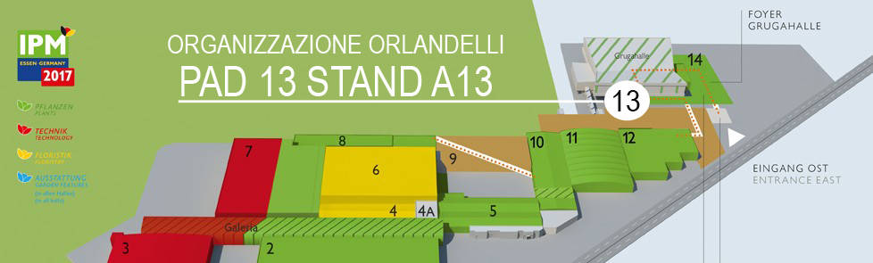 ORGANIZZAZIONE ORLANDELLI PAV. 13 STAND A13