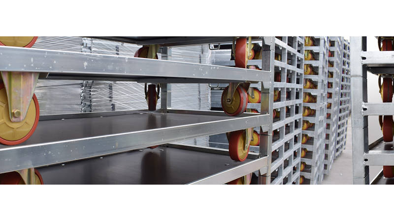 La logistica di Piante e Fiori ed il circuito dei carrelli DC