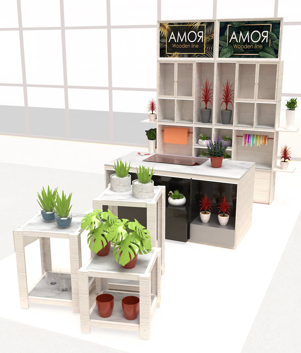 La nuova composizione d'arredo firmata Orlandelli