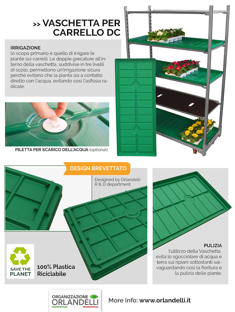 La nuova vaschetta per carrello DC