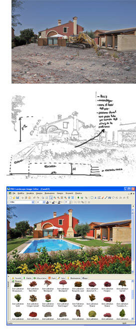 La progettazione di giardini e aree verdi
