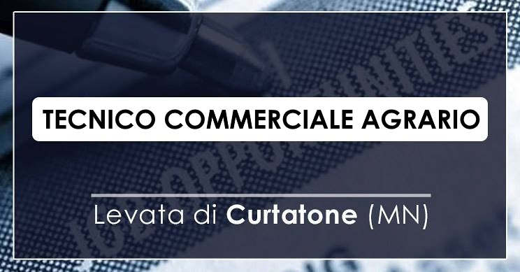 TECNICO COMMERCIALE AGRARIO