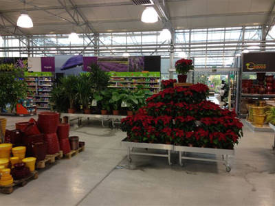 Les Jardins de Gabiani, furnished a new Garden Center in France