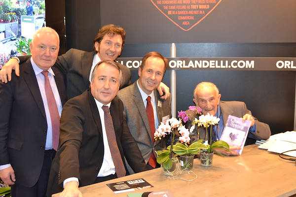 Ernest Wertheim at Orlandelli's booth (IPM Essen 2015)