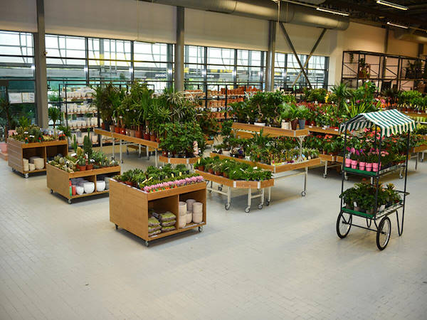 MERKUR enhances the plants and flowers department with the Orlandelli concepts