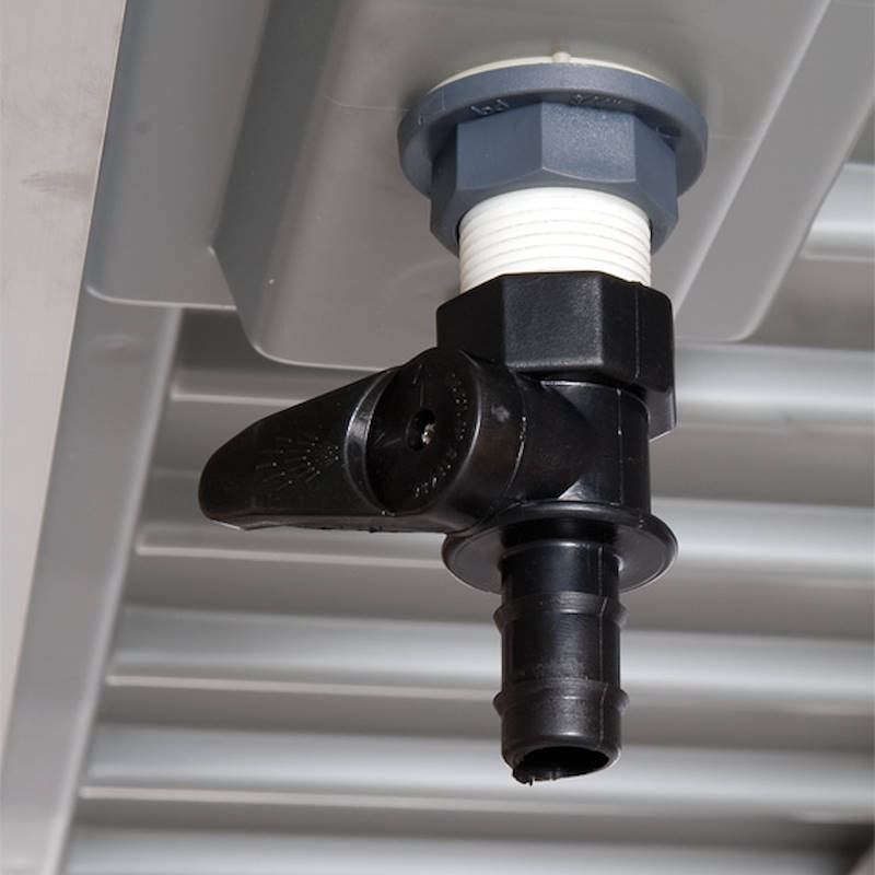 Mesa sobre ruedas de aluminio para montar