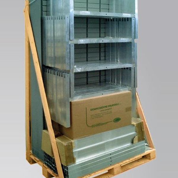 Ready-to-assemble fixed water tables in aluminium