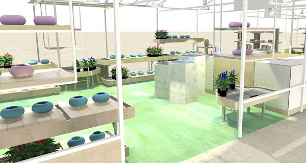 November 15th The Flora Toscana Greenhouse at FICO Eataly World