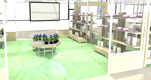 November 15th The Flora Toscana Greenhouse at FICO Eataly World