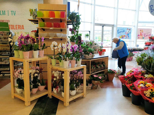 Ligne AMOR pour la fleuristerie-kiosque