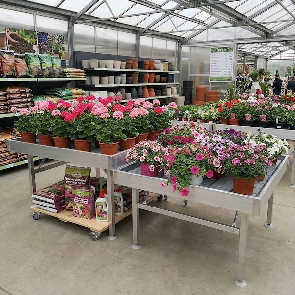 مقاعد ألومنيوم ملحومة