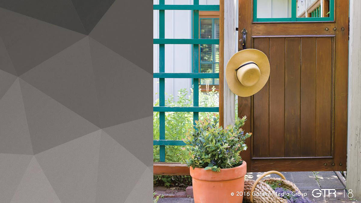 Recherche Tendance Jardins 2017