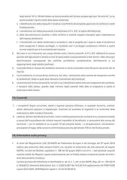 Regione Liguria: BANDO A FAVORE DELLE MICRO, PICCOLE E MEDIE IMPRESE