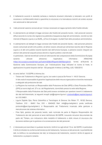 Regione Liguria: BANDO A FAVORE DELLE MICRO, PICCOLE E MEDIE IMPRESE