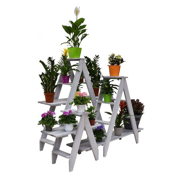 Escaleras para plantas y flores
