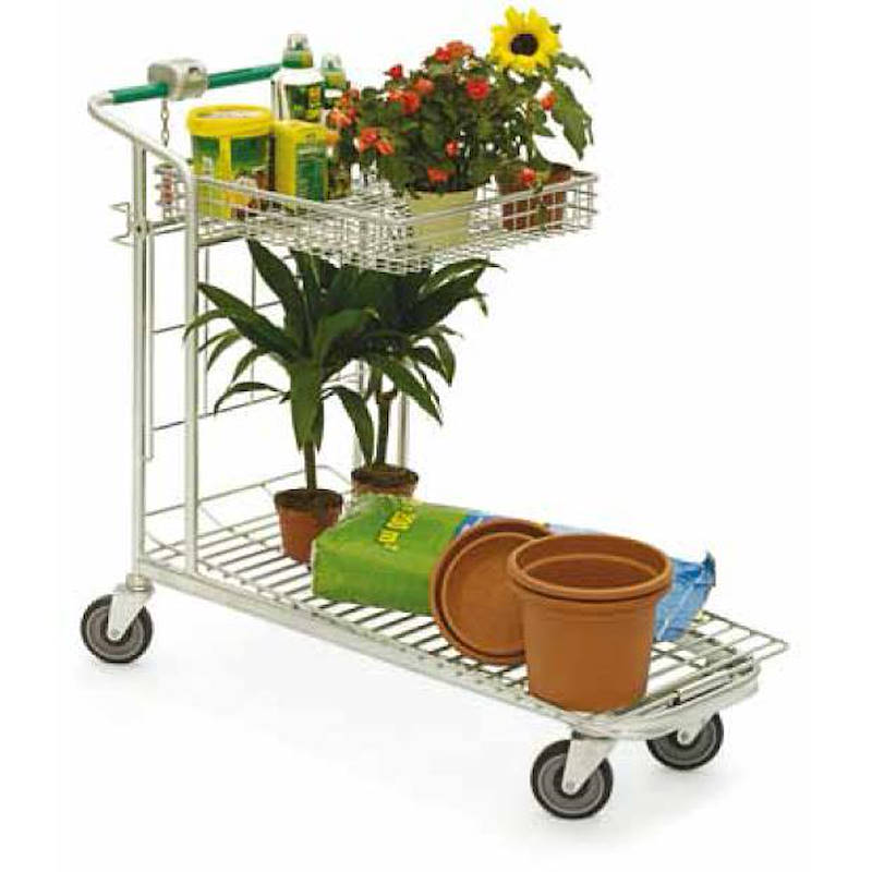 Shopping cart Garden flor