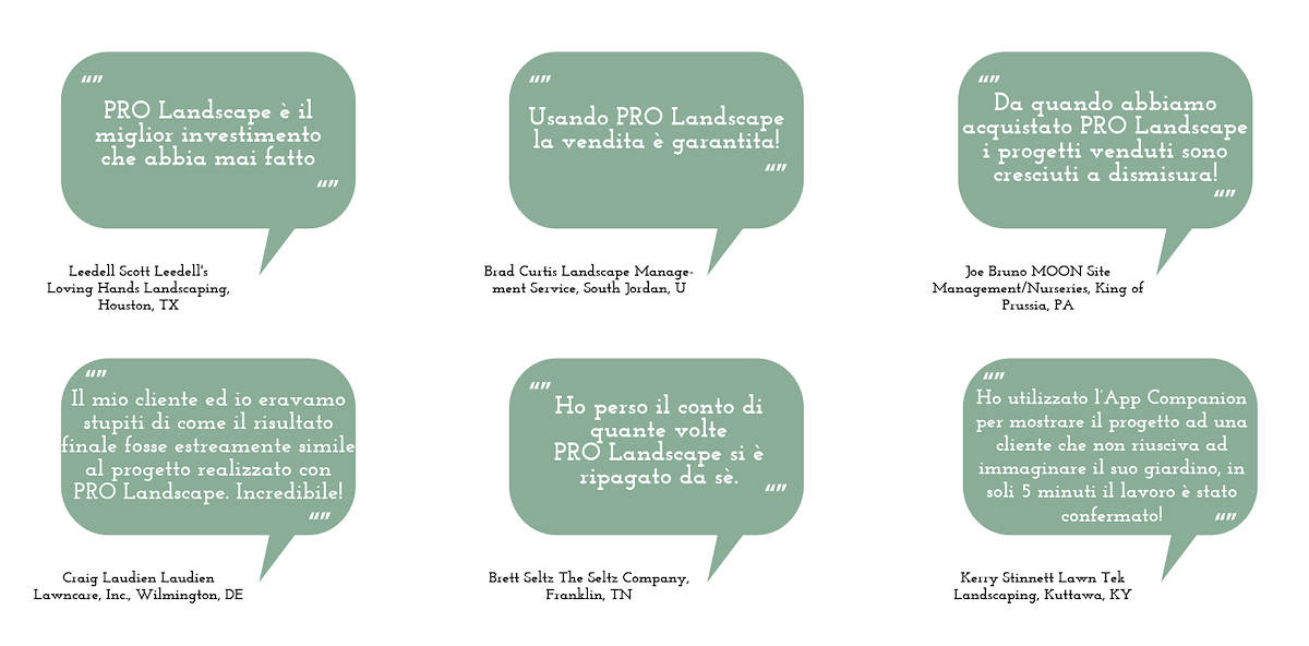 Software progettazione aree verdi