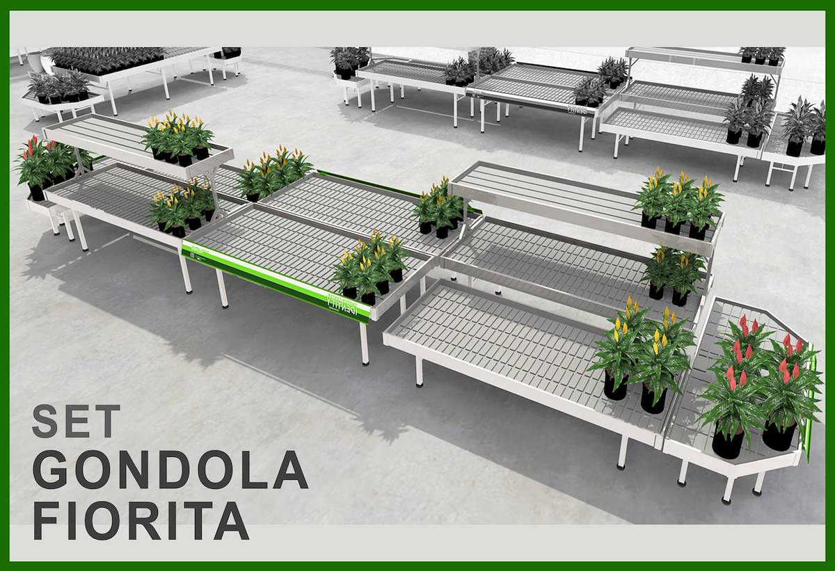SET GONDOLA FIORITA
