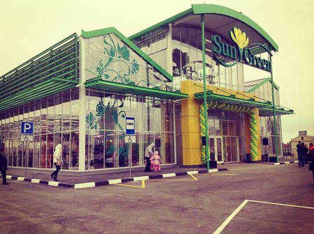 SUN GREEN – Saratov. Il secondo Garden Centre in Russia di questa catena.  