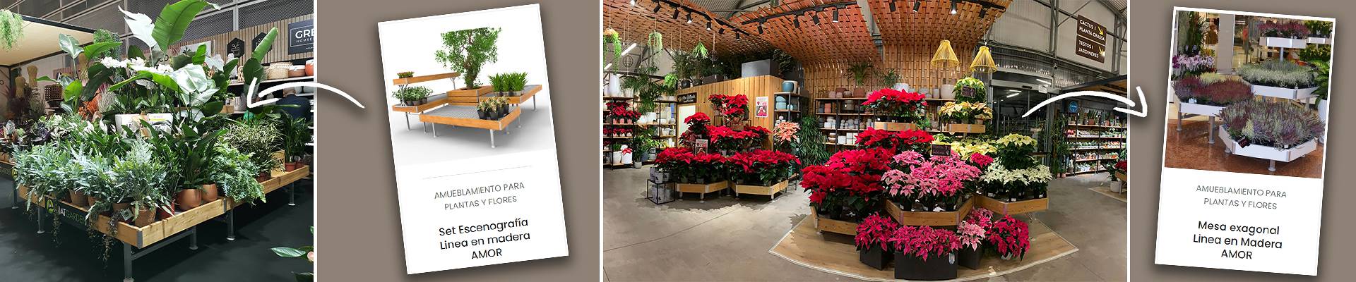 AMUEBLAMIENTO PARA PLANTAS Y FLORES