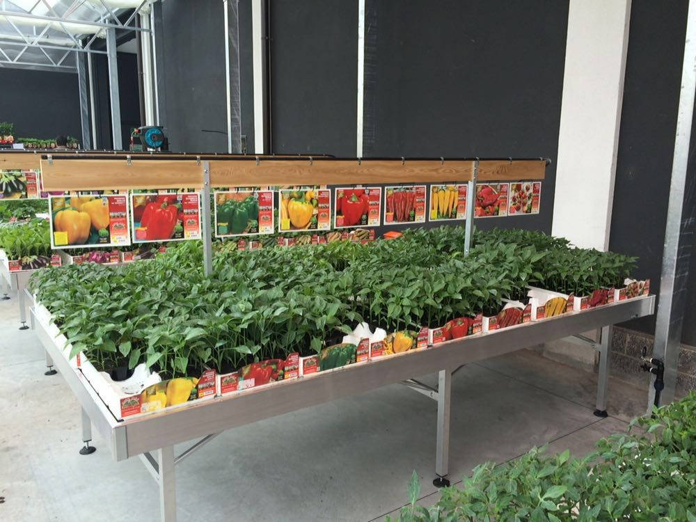 The pot plants’ display system that improves your sales performance  