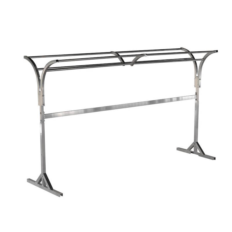 Korbhalter für Inseltisch 3 Ablagen