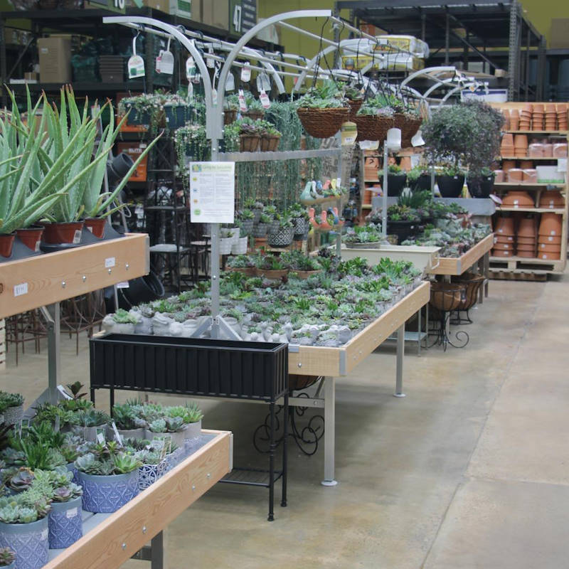 Korbhalter für Inseltisch 3 Ablagen