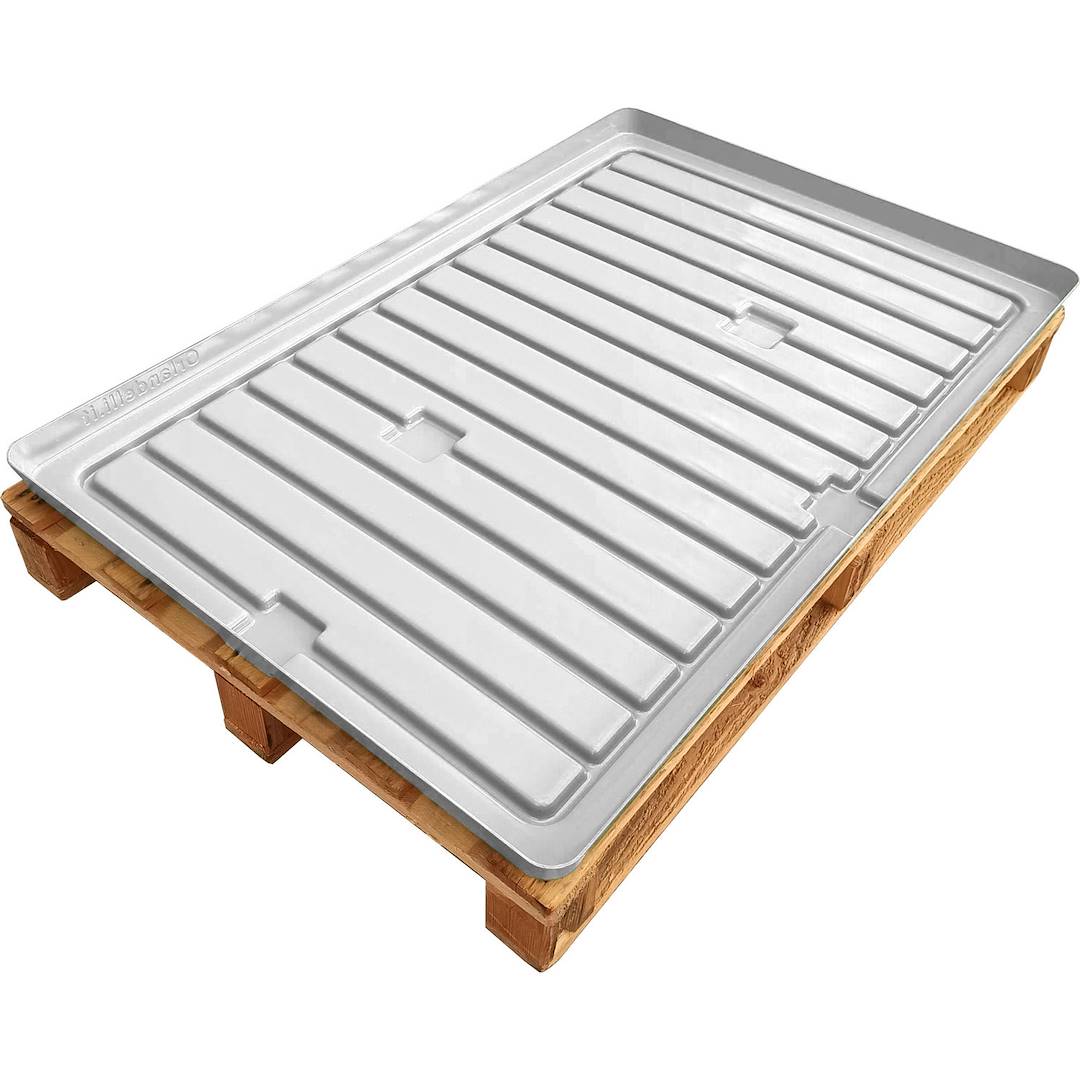 Euro pallets water tray