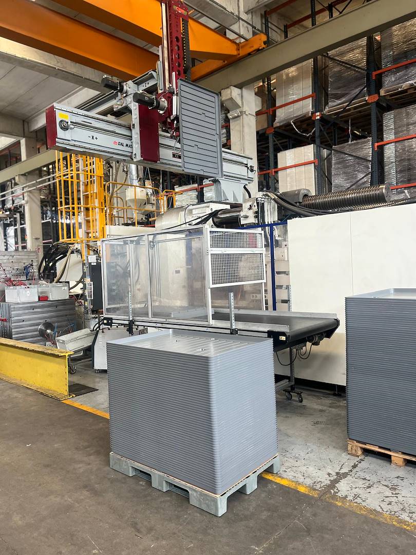 Vasca per Europallet con riserva d'acqua