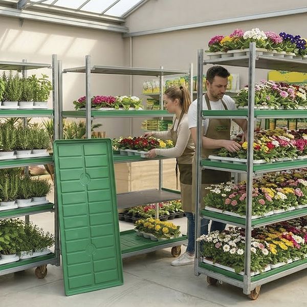 Vaschetta per carrello DC