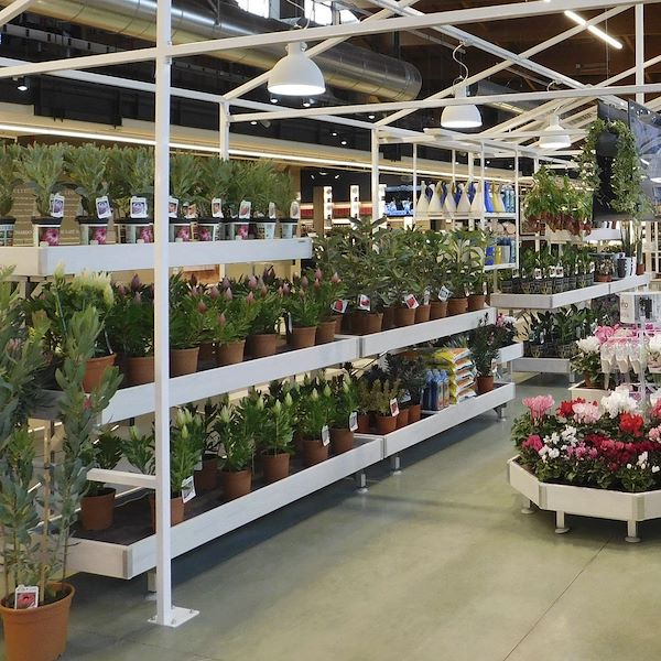 Palet de exhibición de pared de madera